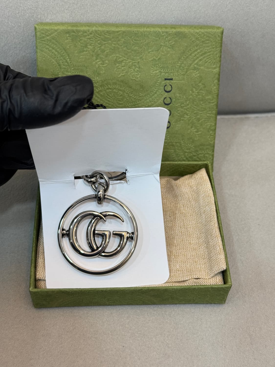 새상품 구찌 더블 G 키체인 키링  상품이미지1