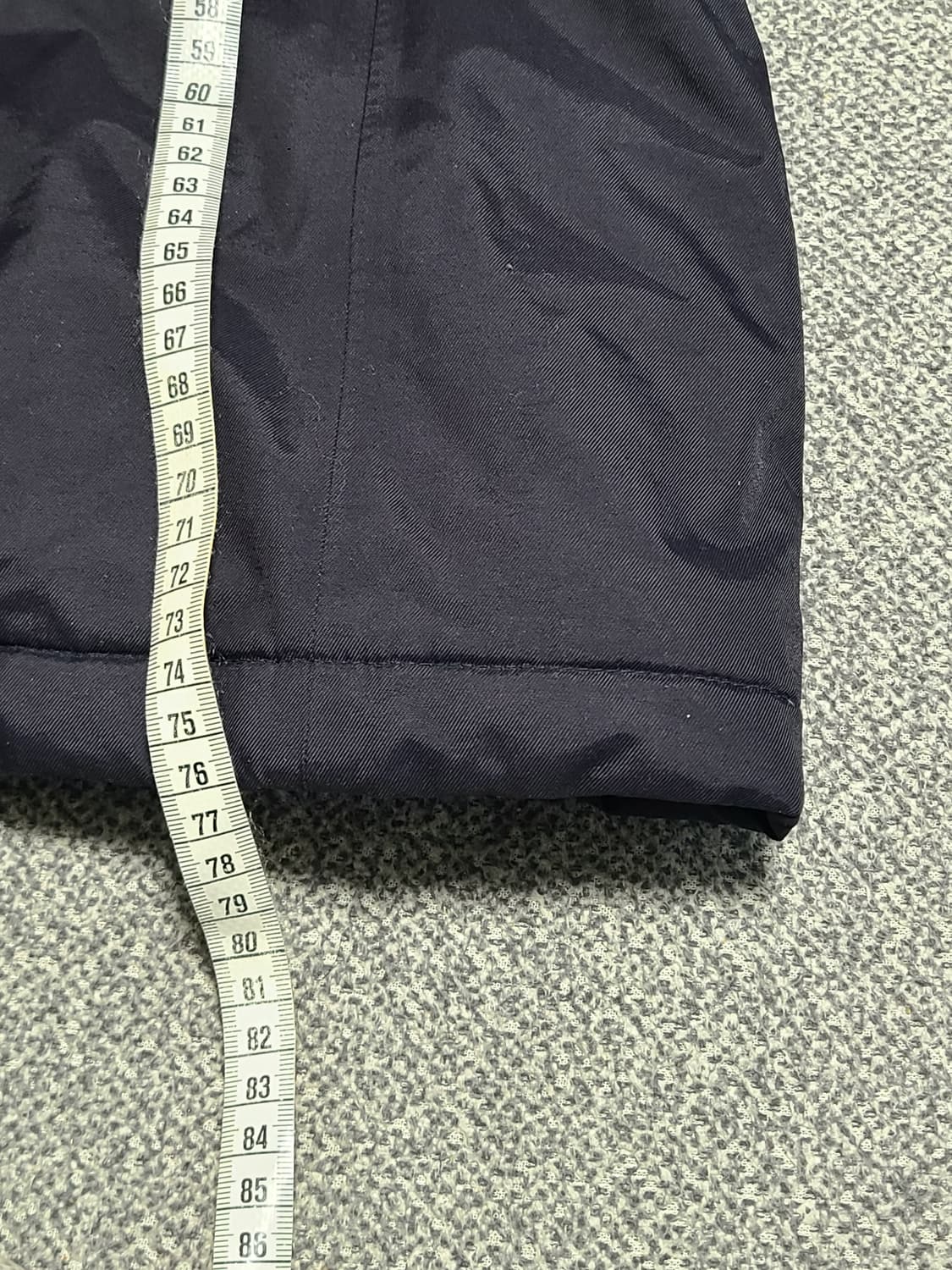 볼빅 브이닷  다운패딩 하프후드코트  여성  M 상품이미지4