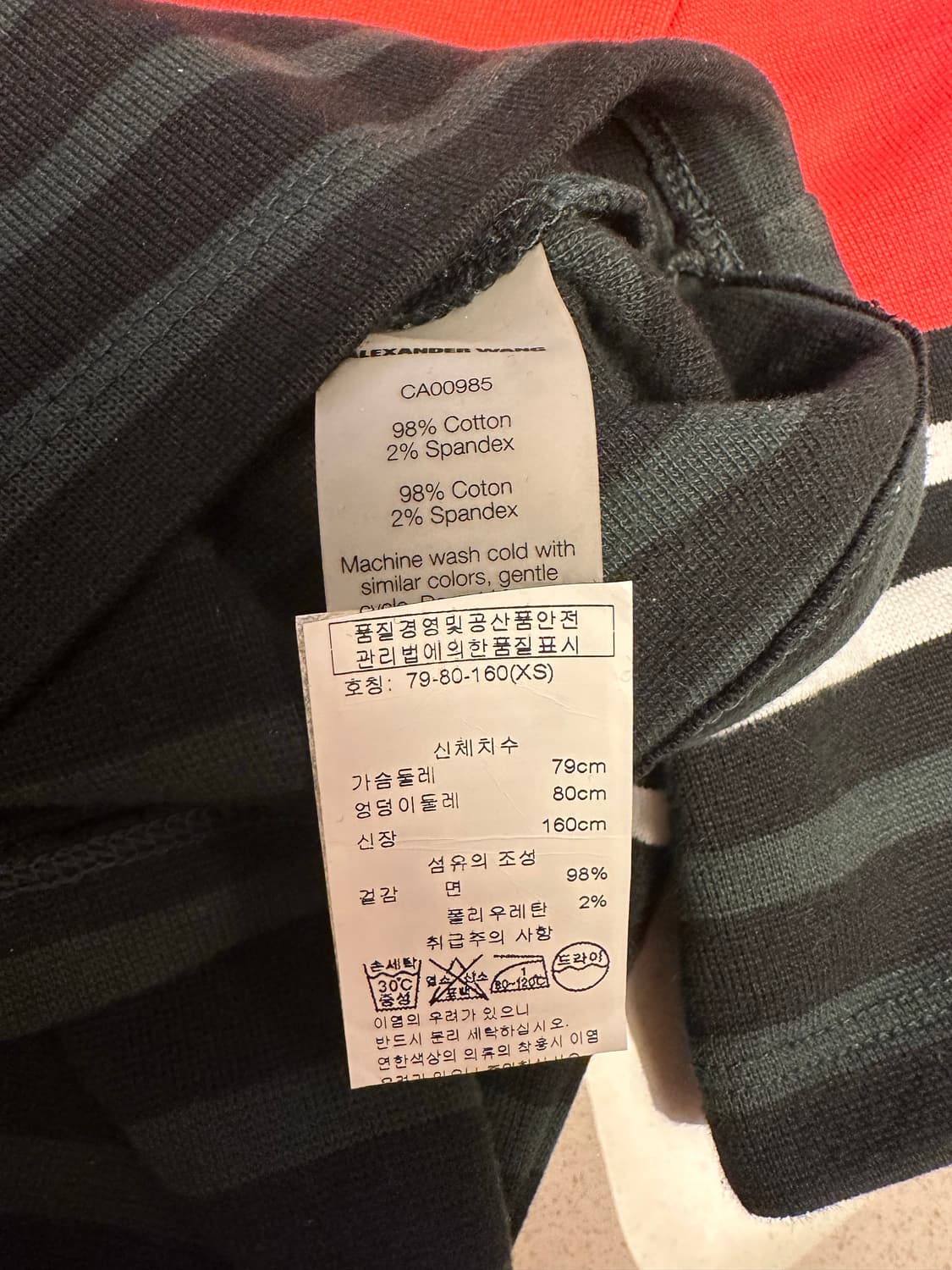 🖤 [2회 착용‼️] ALEXANDER WANG 알렉산더왕 미니 원피스 상품이미지6