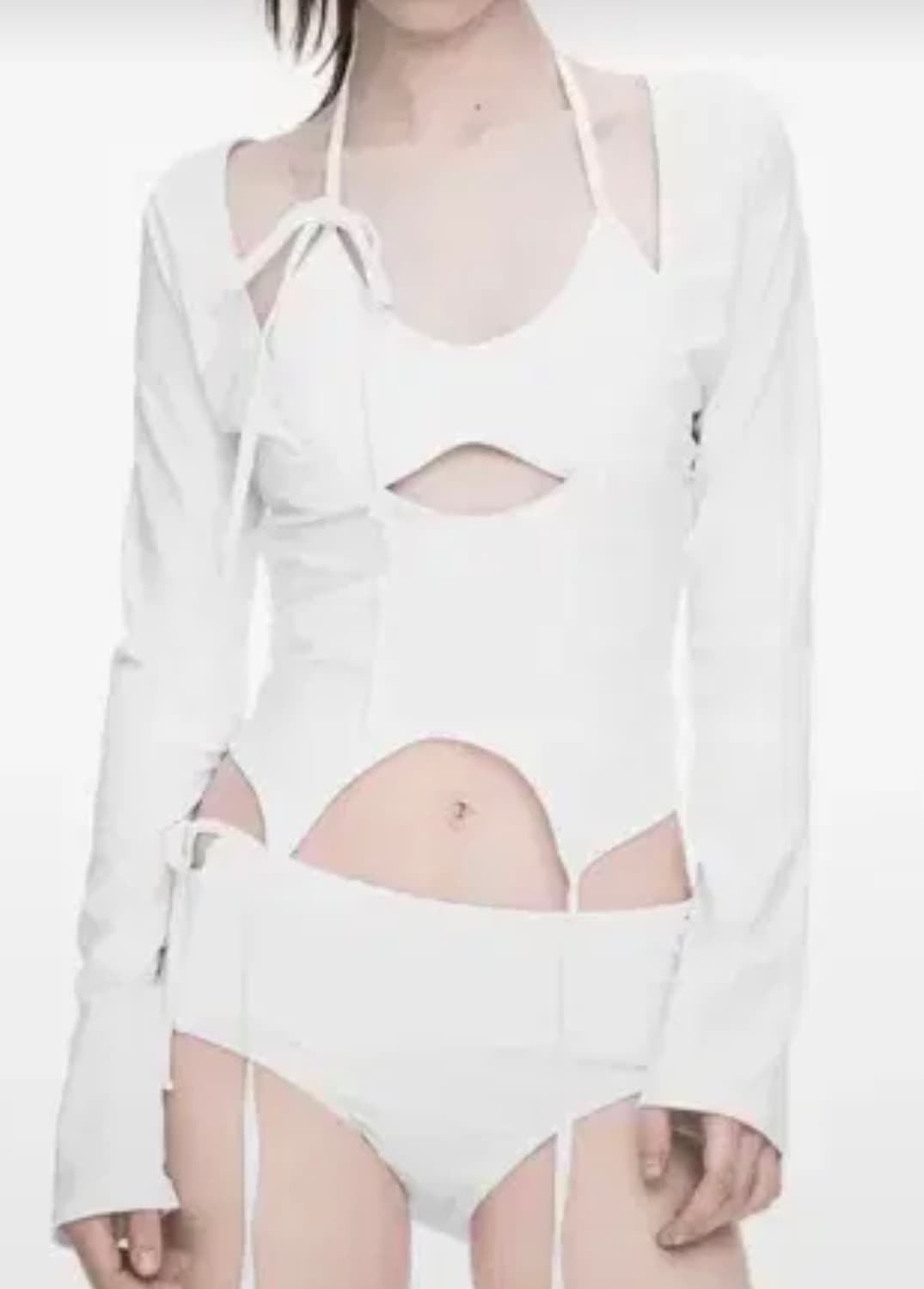 나체 쓰리피스 비치웨어 교환 구해요 상품이미지1