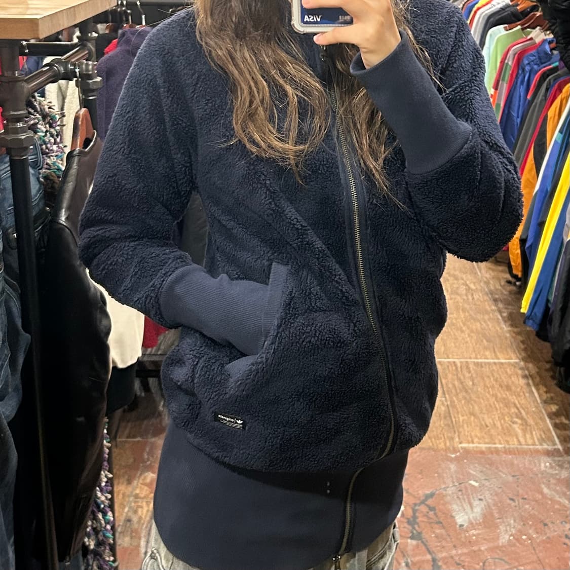 [HI] 아디다스 후리스 네이비 상품이미지3