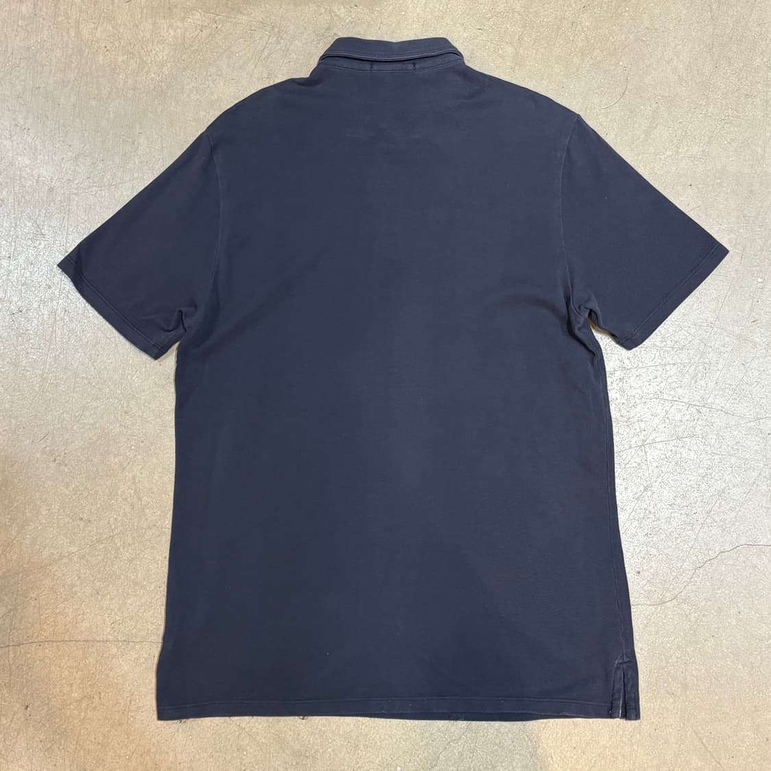 M 버버리 네이비 카라 반팔 티셔츠  상품이미지3