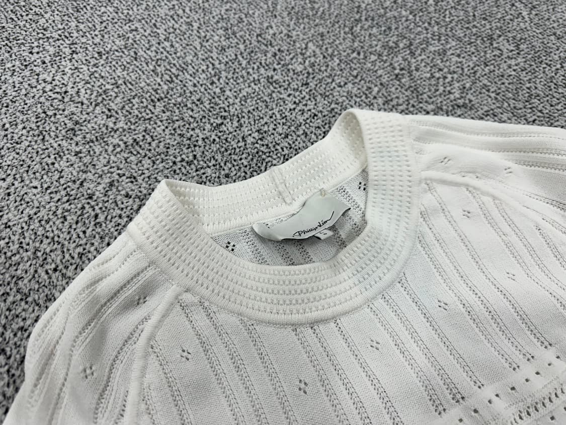 3.1 필립림 레이스 반팔니트 상품이미지4