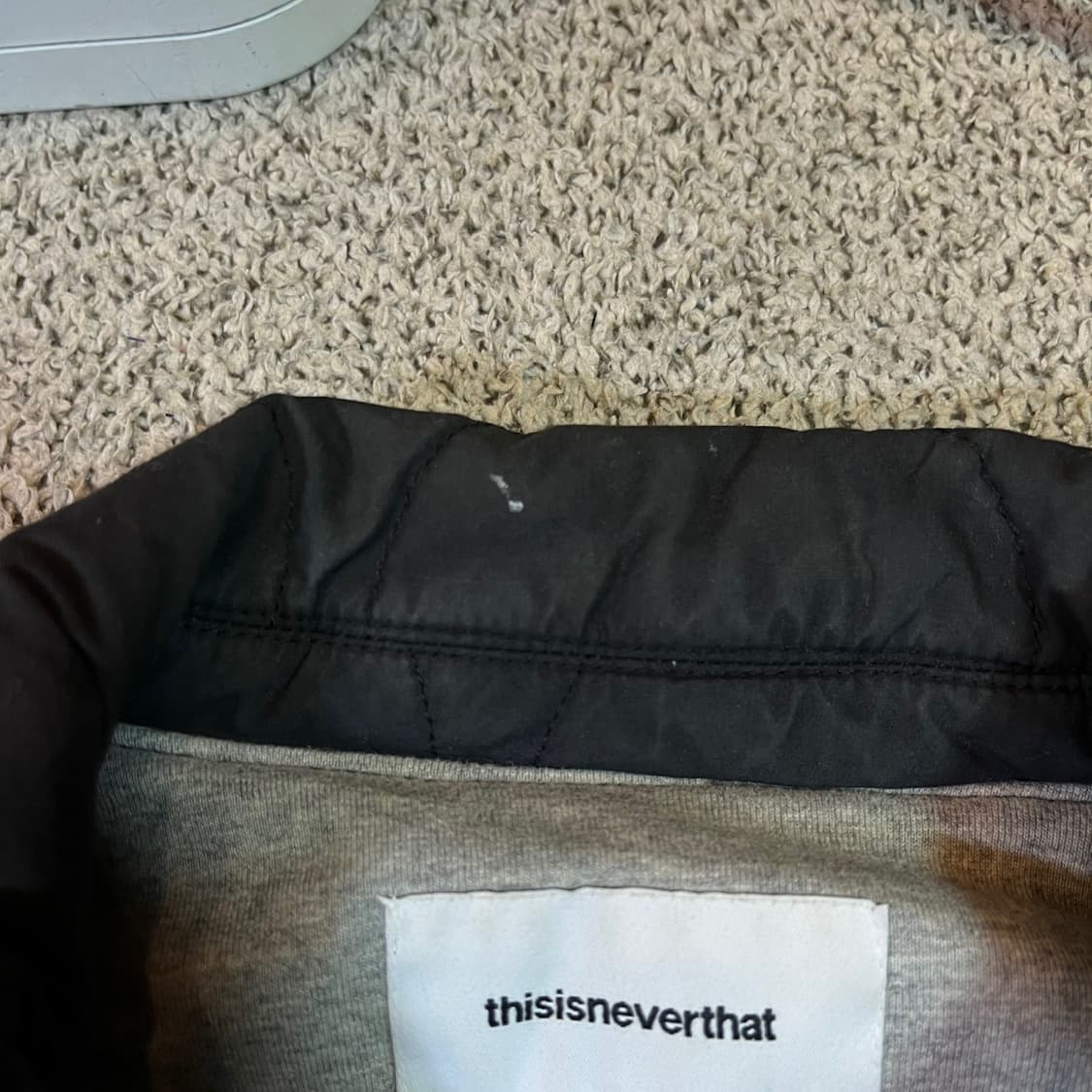 디스이즈네버댓 폴라택 퀼티드 자켓 상품이미지6