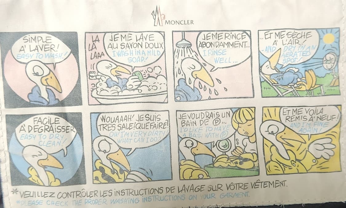 몽클레어 정품 구스롱패딩 0사이즈 상품이미지10