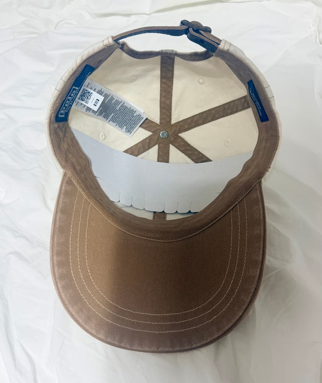 폴로 워크 캡슐 로고 패치 코튼 볼캡 상품이미지4