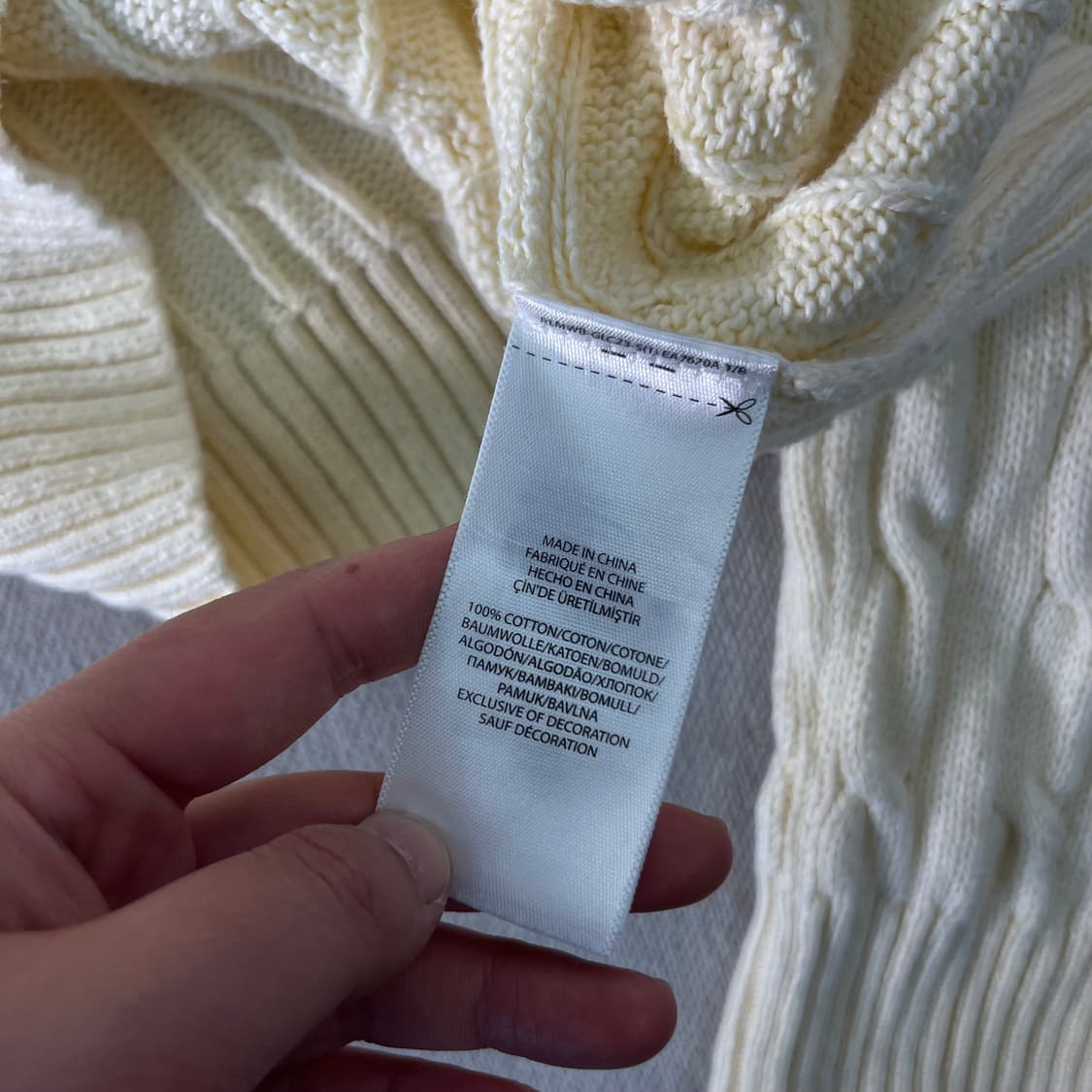 100 폴로랄프로렌 꽈배기 코튼 니트  상품이미지5