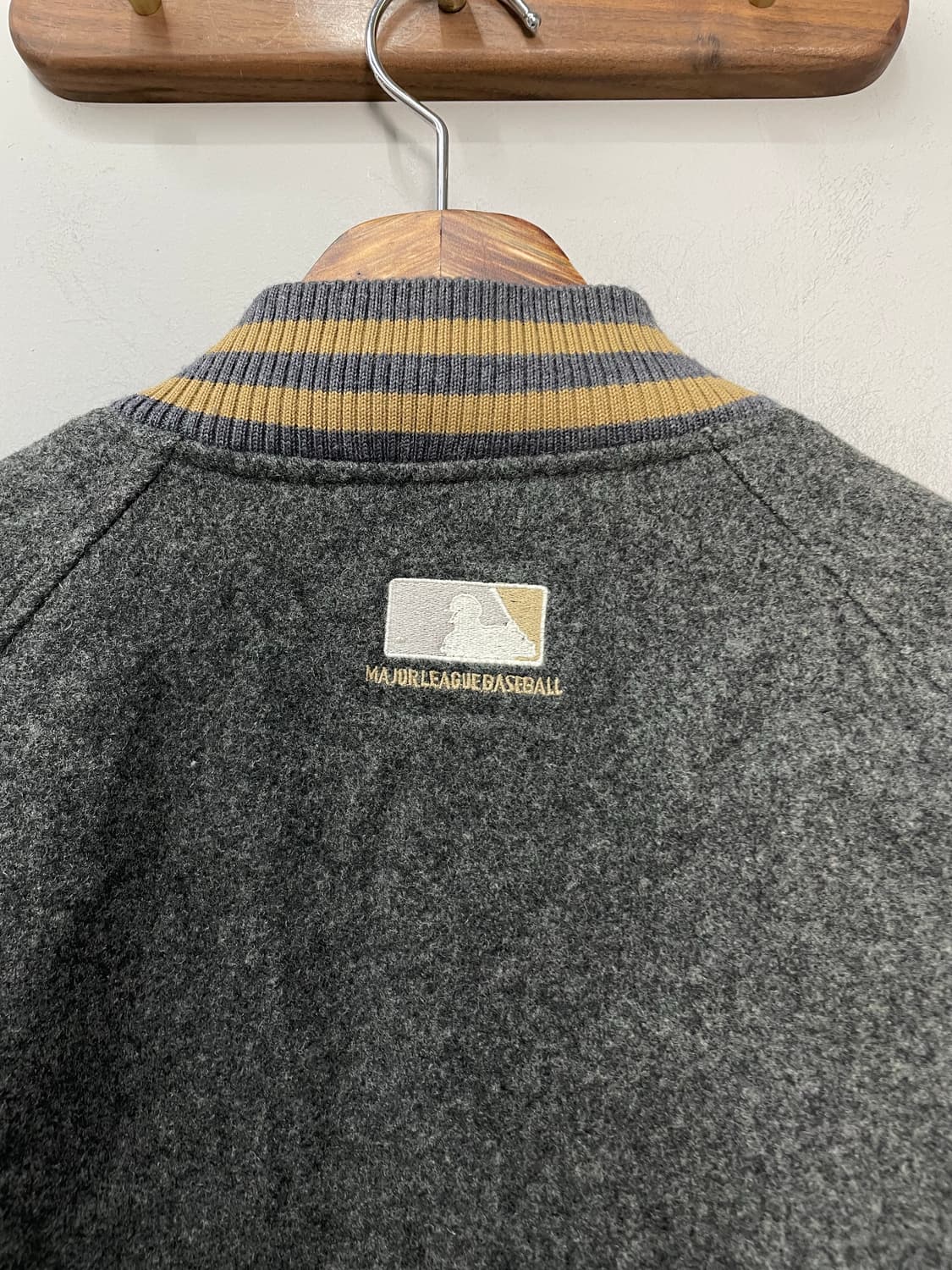 MLB 뉴욕 양키스 그레이 바시티 자켓 H1664 상품이미지5