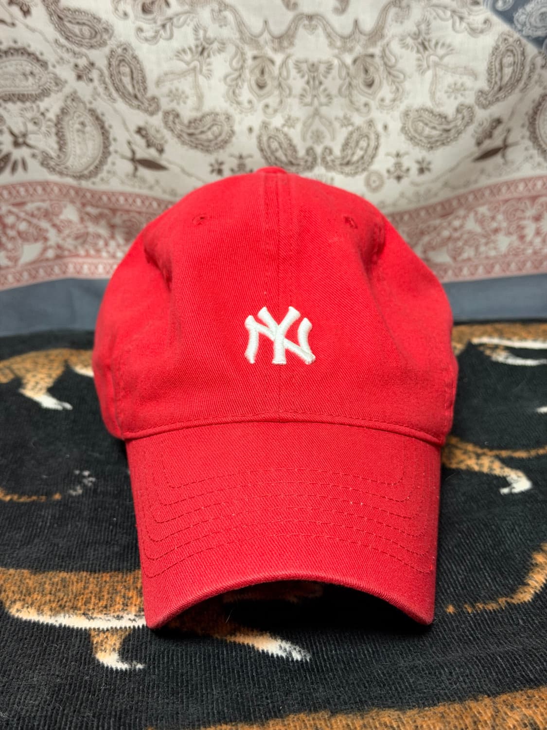 MLB 뉴욕 양키즈 빨간 볼캡 상품이미지1