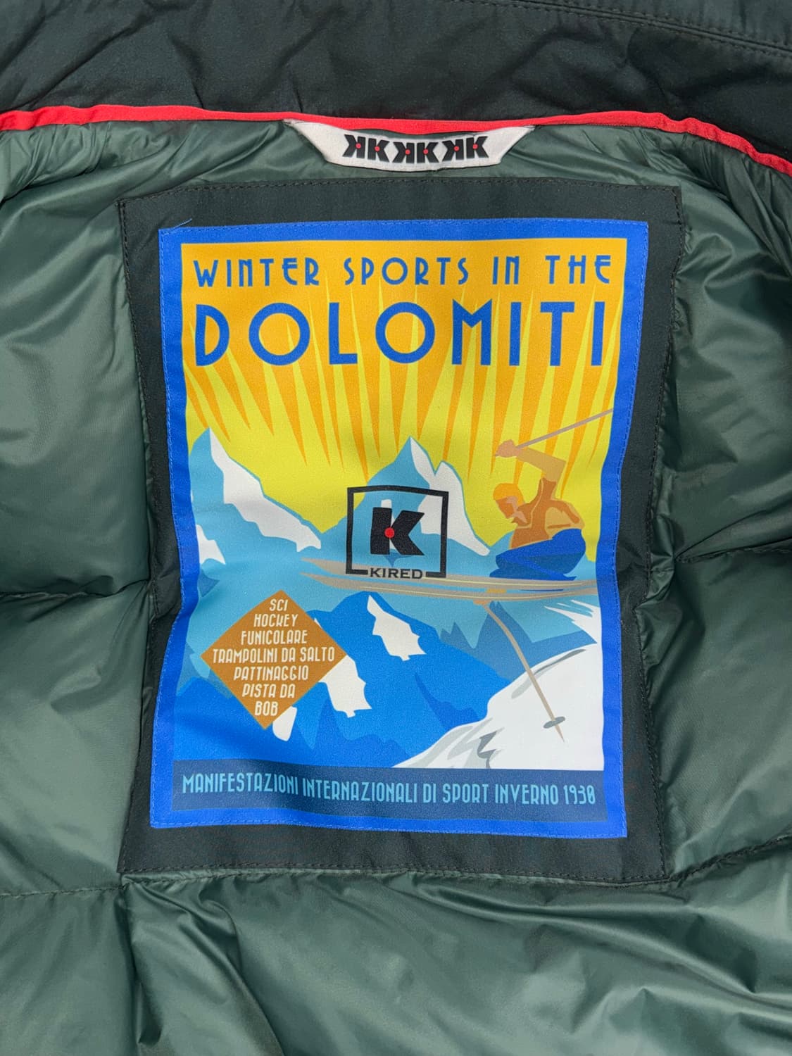 키톤 Kired 키레드 남성 다운 패딩 코트 상품이미지6