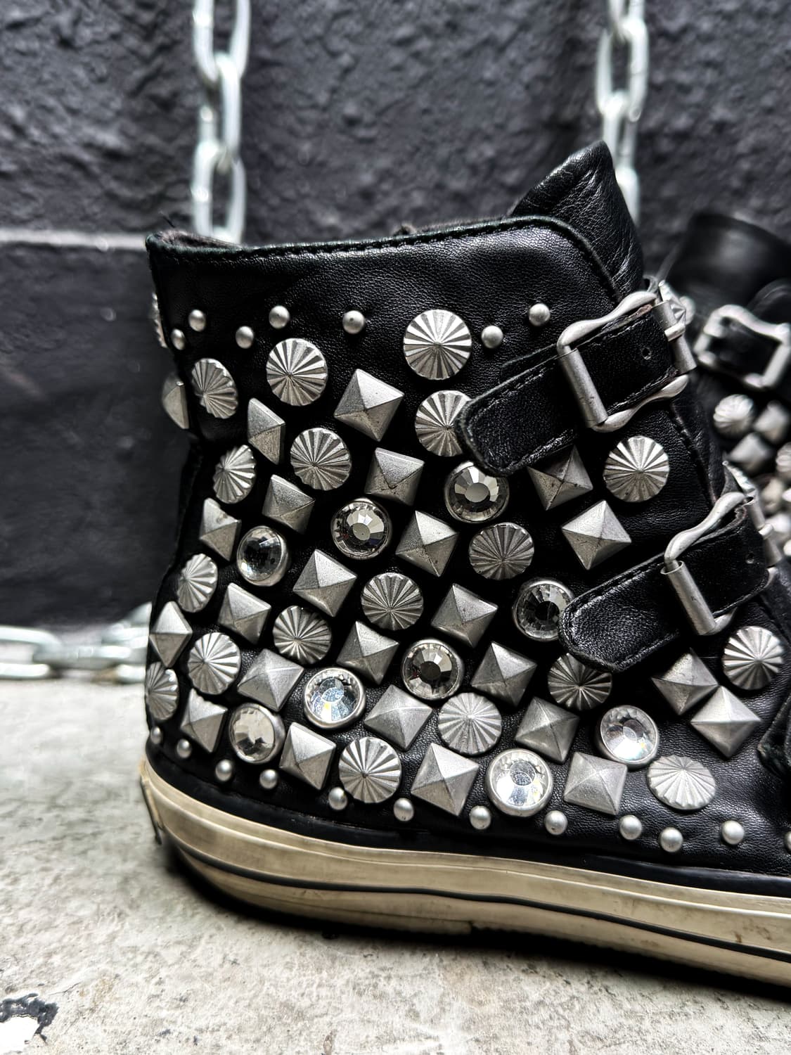 ASH – Studded Leather High-top Sneakers  상품이미지7