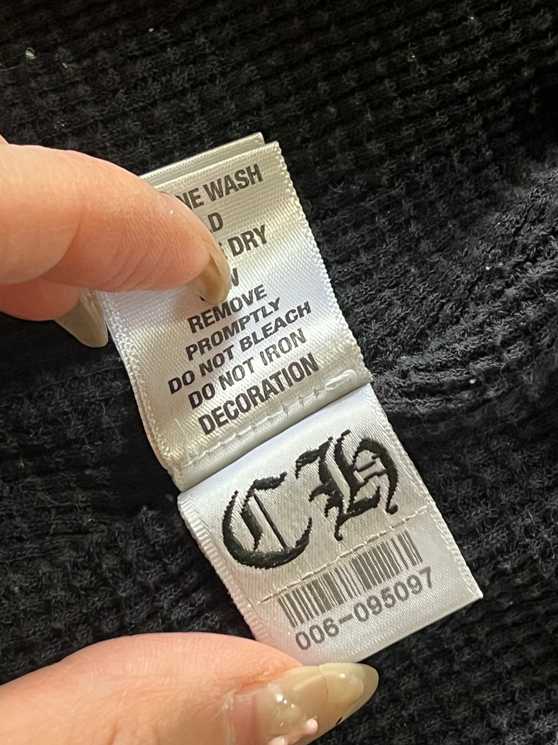 크롬하츠 홀스슈 퍽유 헤비웨이트 후드집업 L 상품이미지8