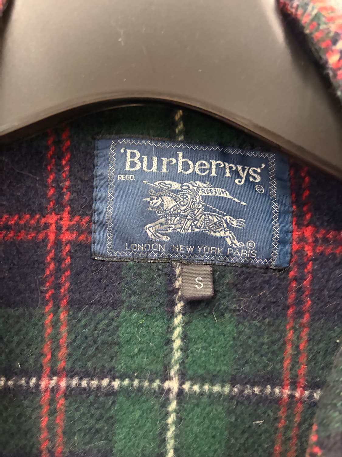 버버리 그린 더플코트 S 상품이미지4