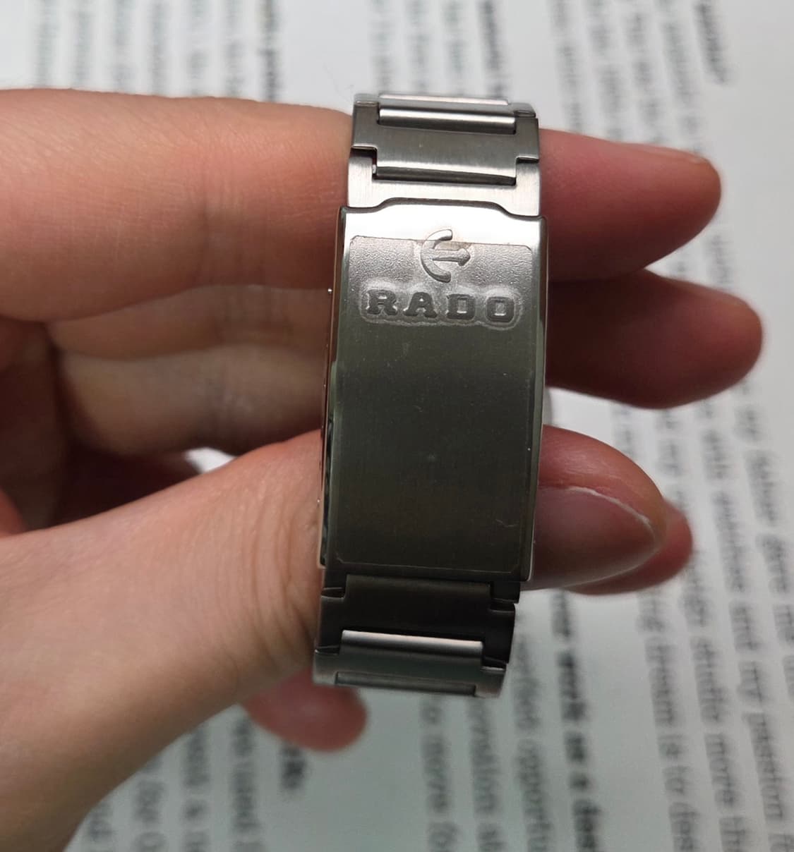 레어] 빈티지 라도 골든호스 데이데이트 희귀 거미줄판 브레이슬릿 ver. 상품이미지7