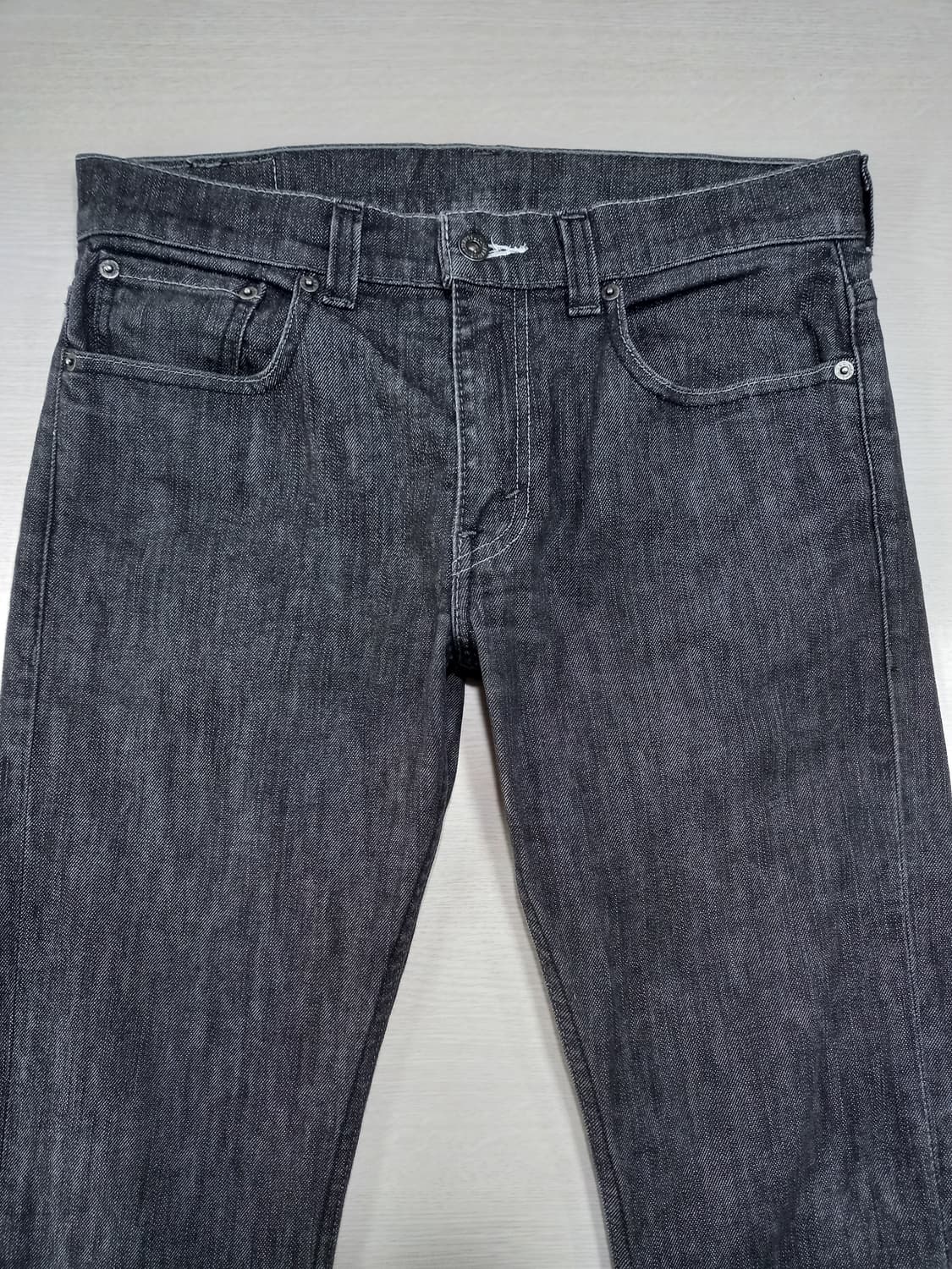 32 리바이스511 Mexico 스판 슬림일자진 흑청 32-341 상품이미지3