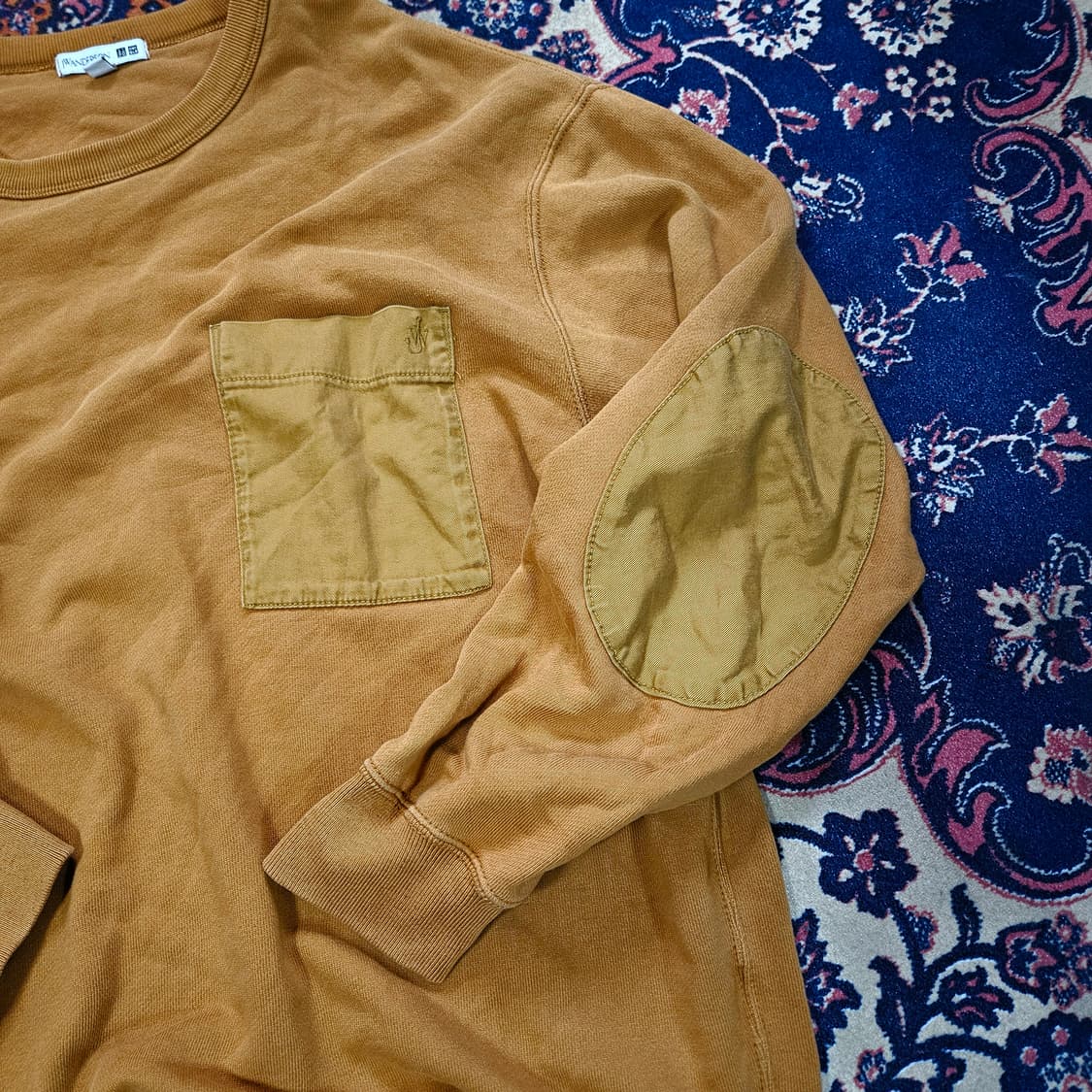 유니클로 X JW앤더슨 엘보 패치 스웻 셔츠 XL 상품이미지2