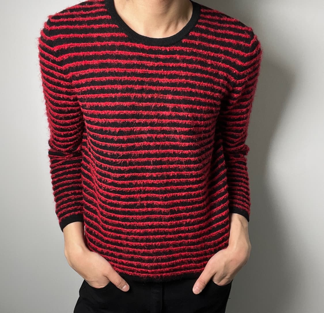 Givenchy 지방시 빈티지 스트라이프 니트 스웨터 M 상품이미지1