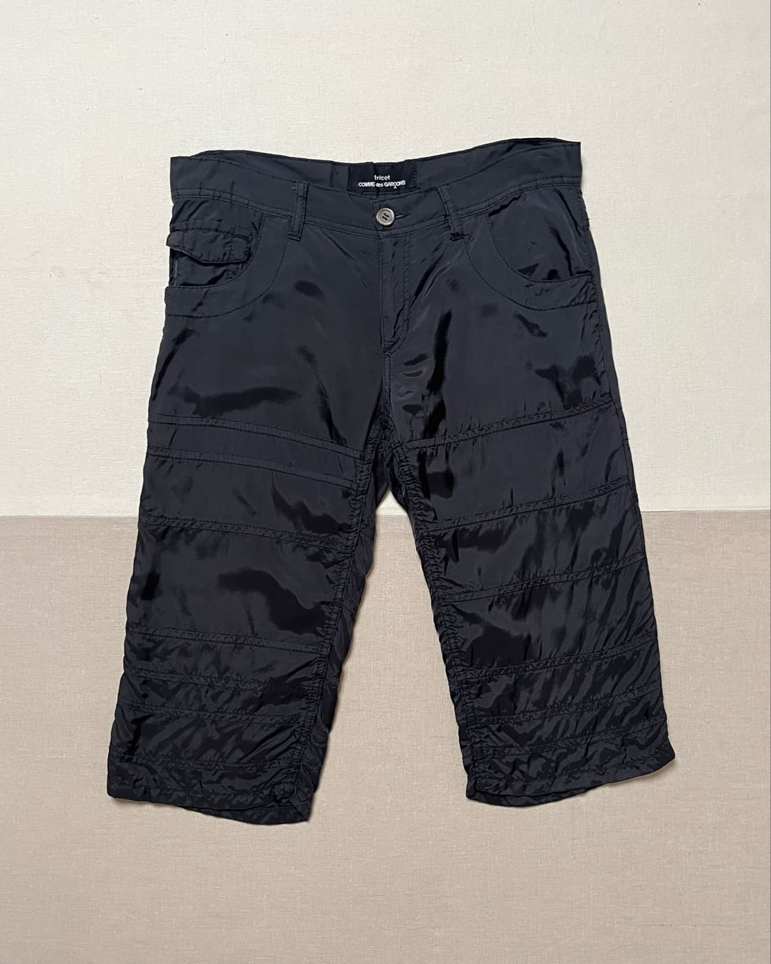 꼼데가르송 패널 카프리 팬츠 comme des garcons tricot 상품이미지1