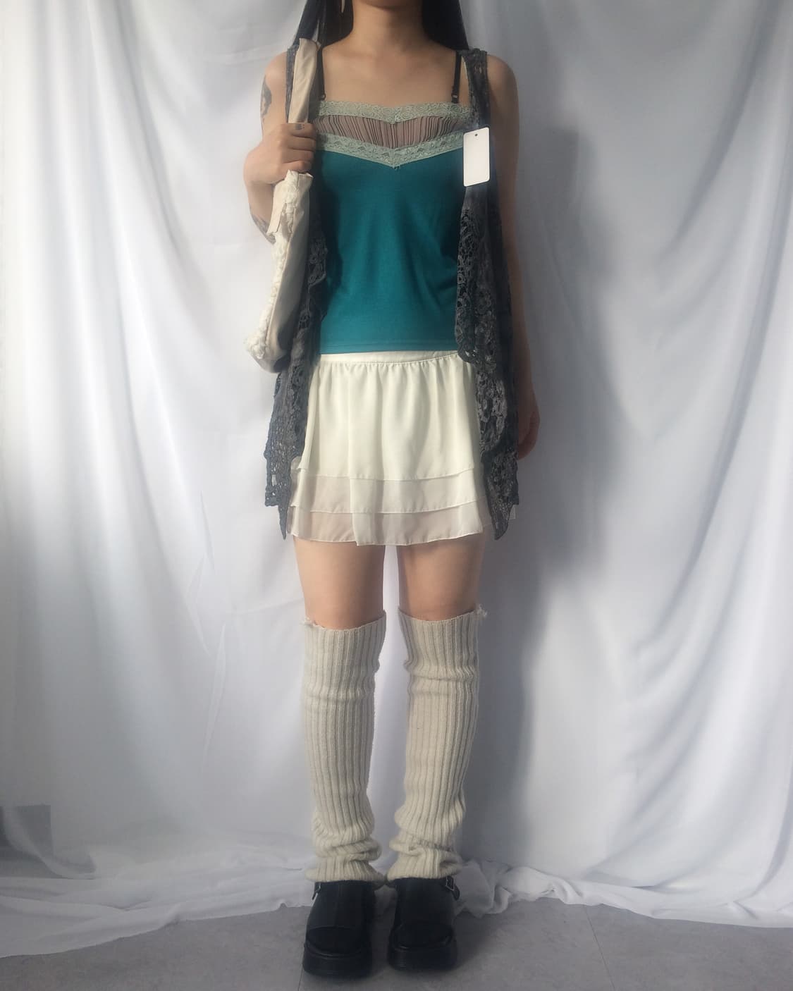 Grunge mood ethinc vest 상품이미지6