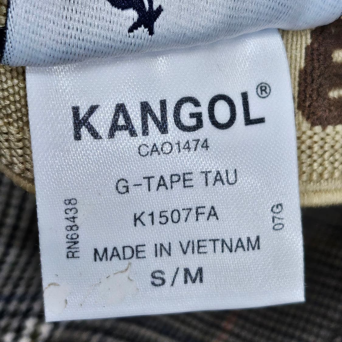 미착용 상태좋은 캉골 군모 S/M사이즈 상품이미지9