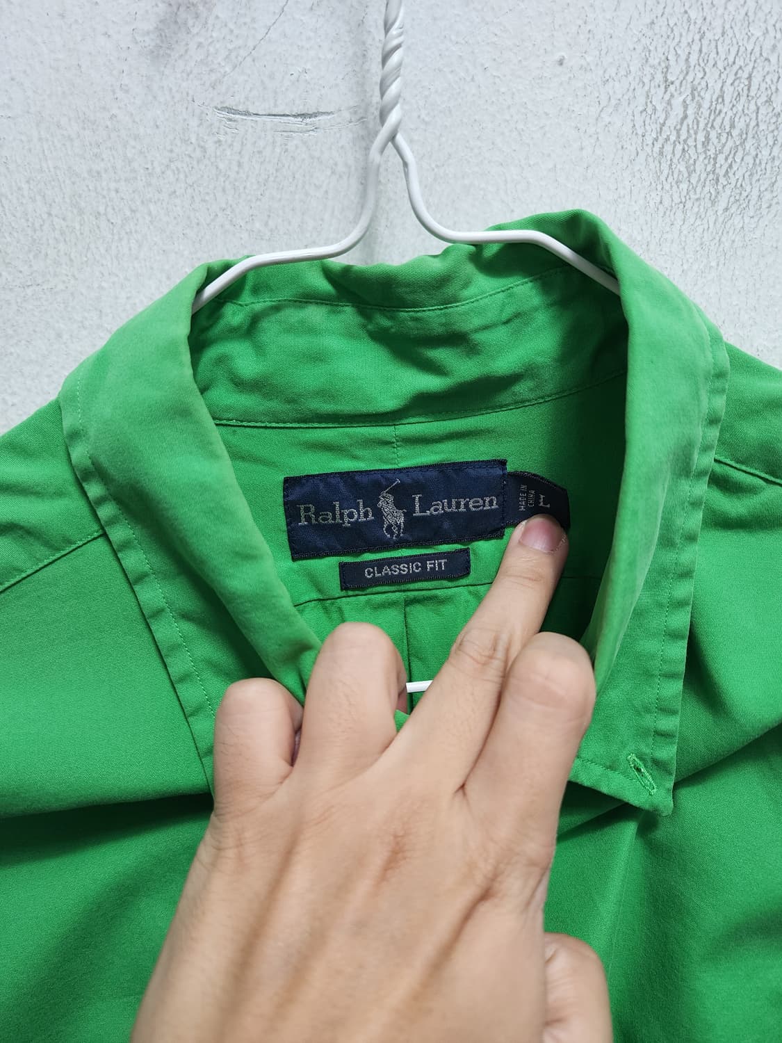 폴로 랄프로렌 클래식핏 반팔 셔츠  상품이미지3