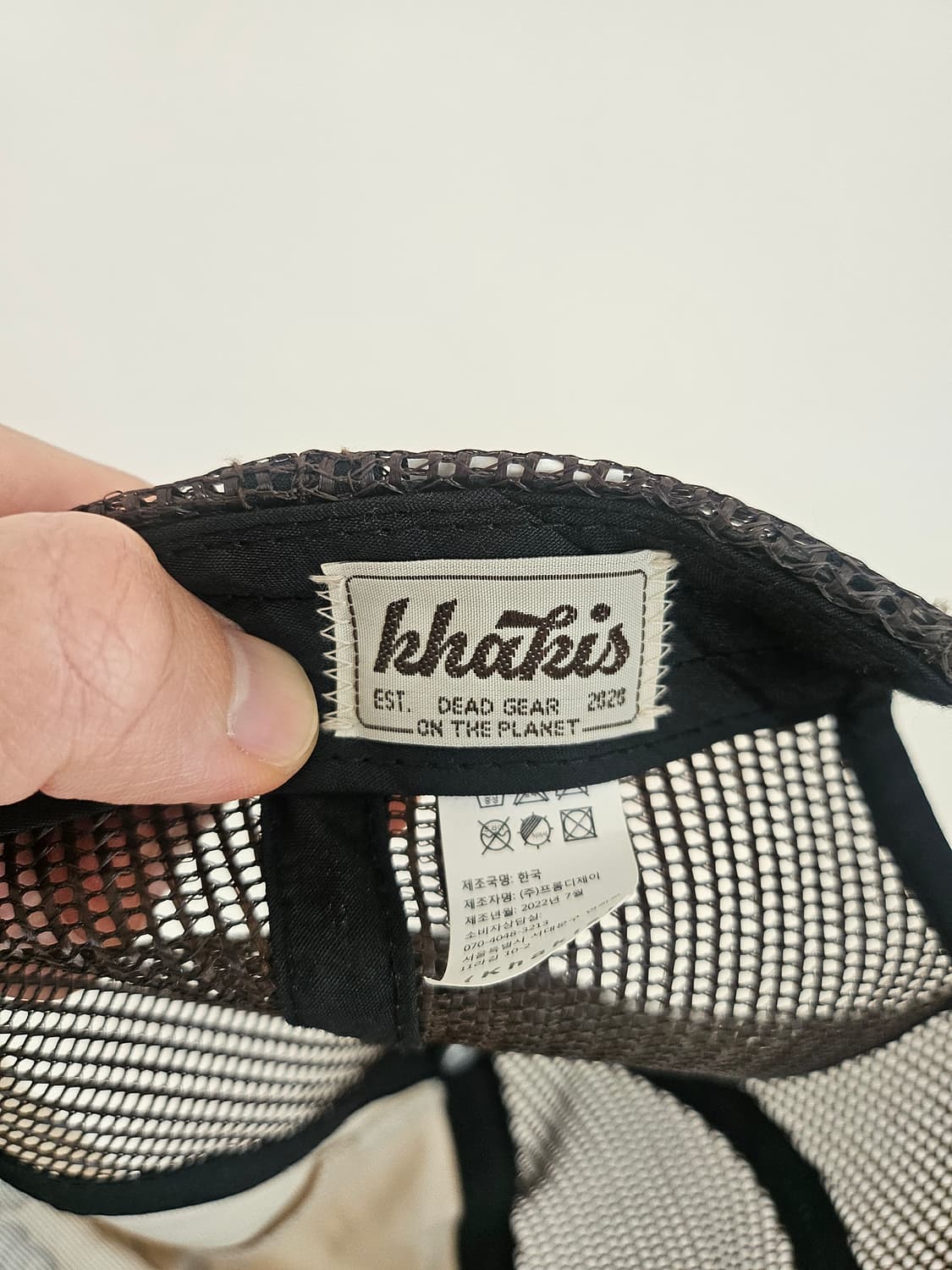 카키스 khakis 메쉬캡 상품이미지4