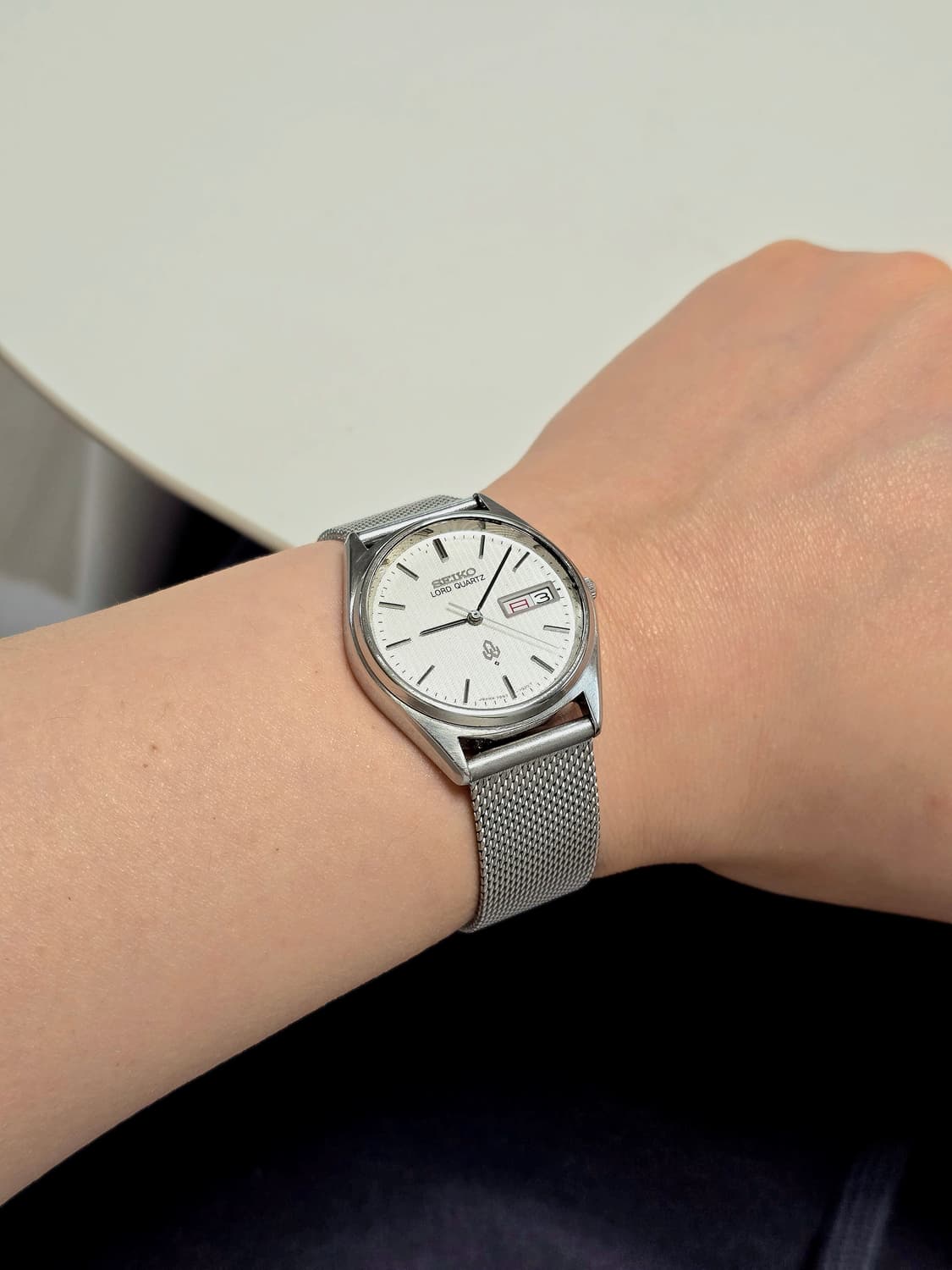 세이코 70's Lord Quartz 7853-7020 헤링본 다이얼 상품이미지4