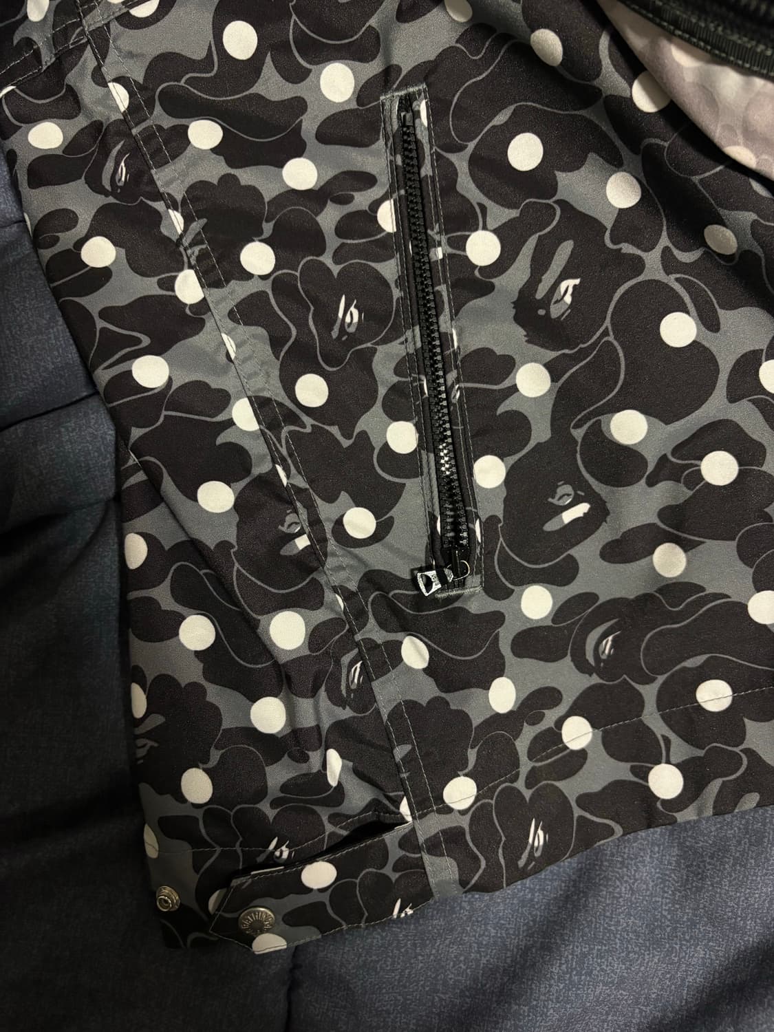 베이프 도트 바람막이 dot mountain jacket 판매합니다: 상품이미지2