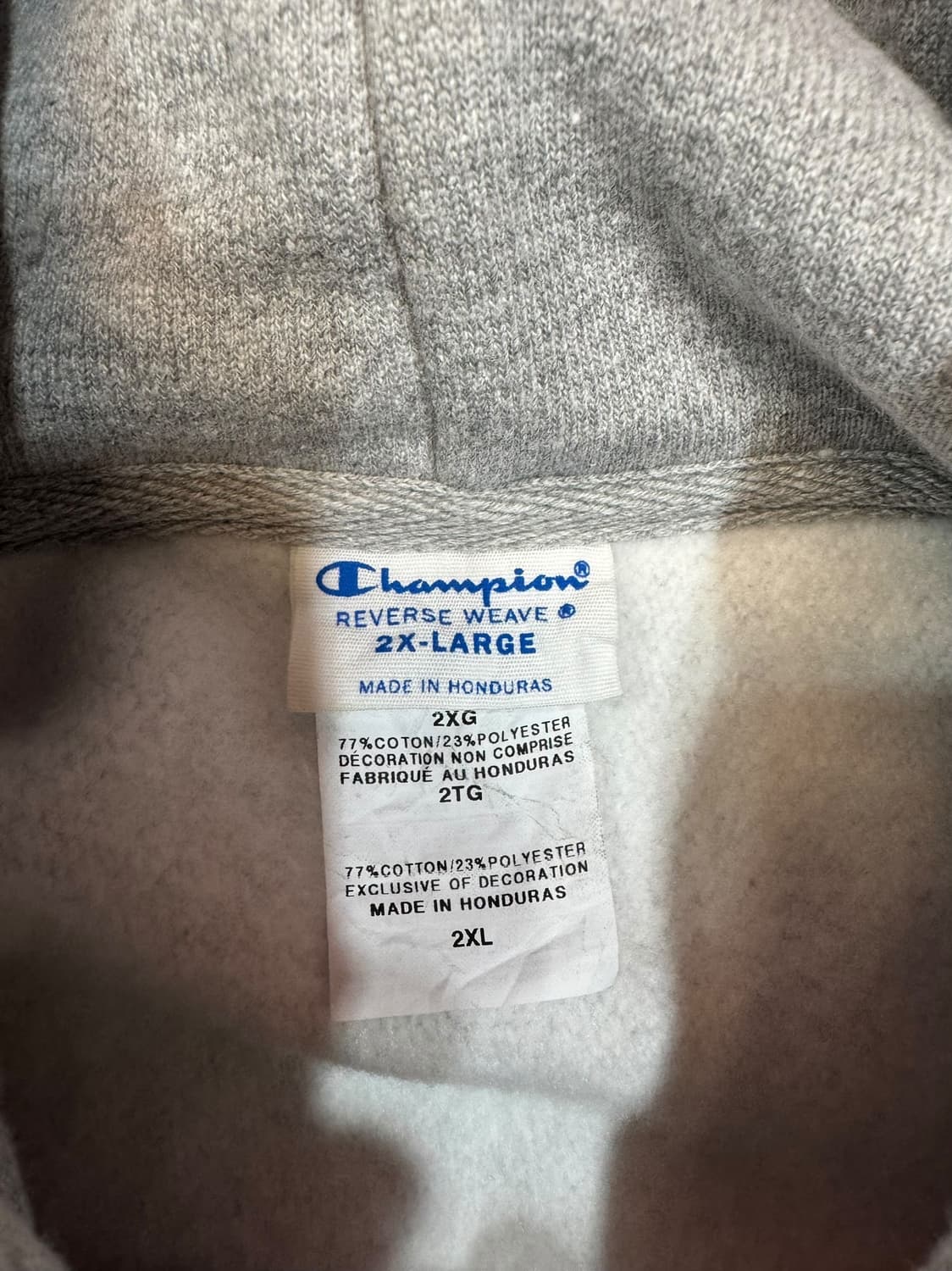 챔피온 리버스위브 스웻 후드티 (2XL)    상품이미지8