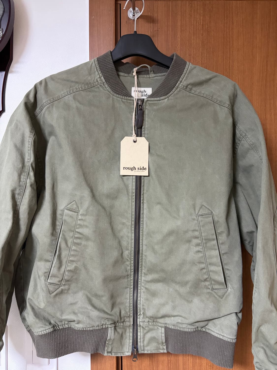 [2] 러프사이드 24fw 호라이즌 봄버 올리브 상품이미지1