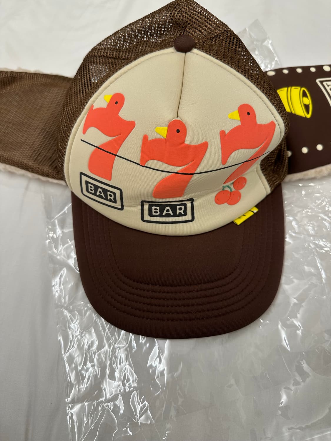 (희귀매물) 캐피탈 럭키 배터리 버드 트루퍼햇 상품이미지4