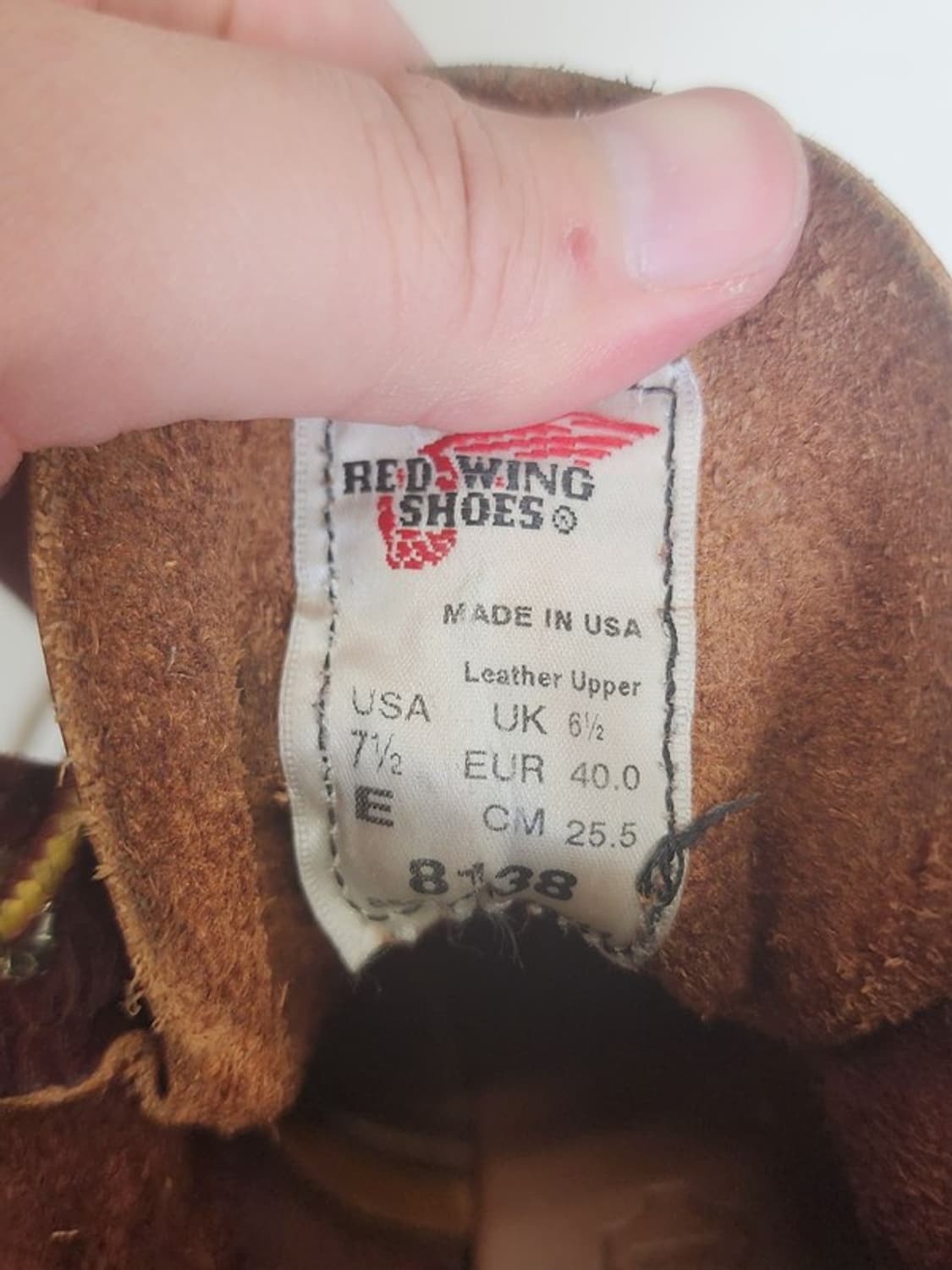 RED WING SHOES 8138 255 상품이미지5