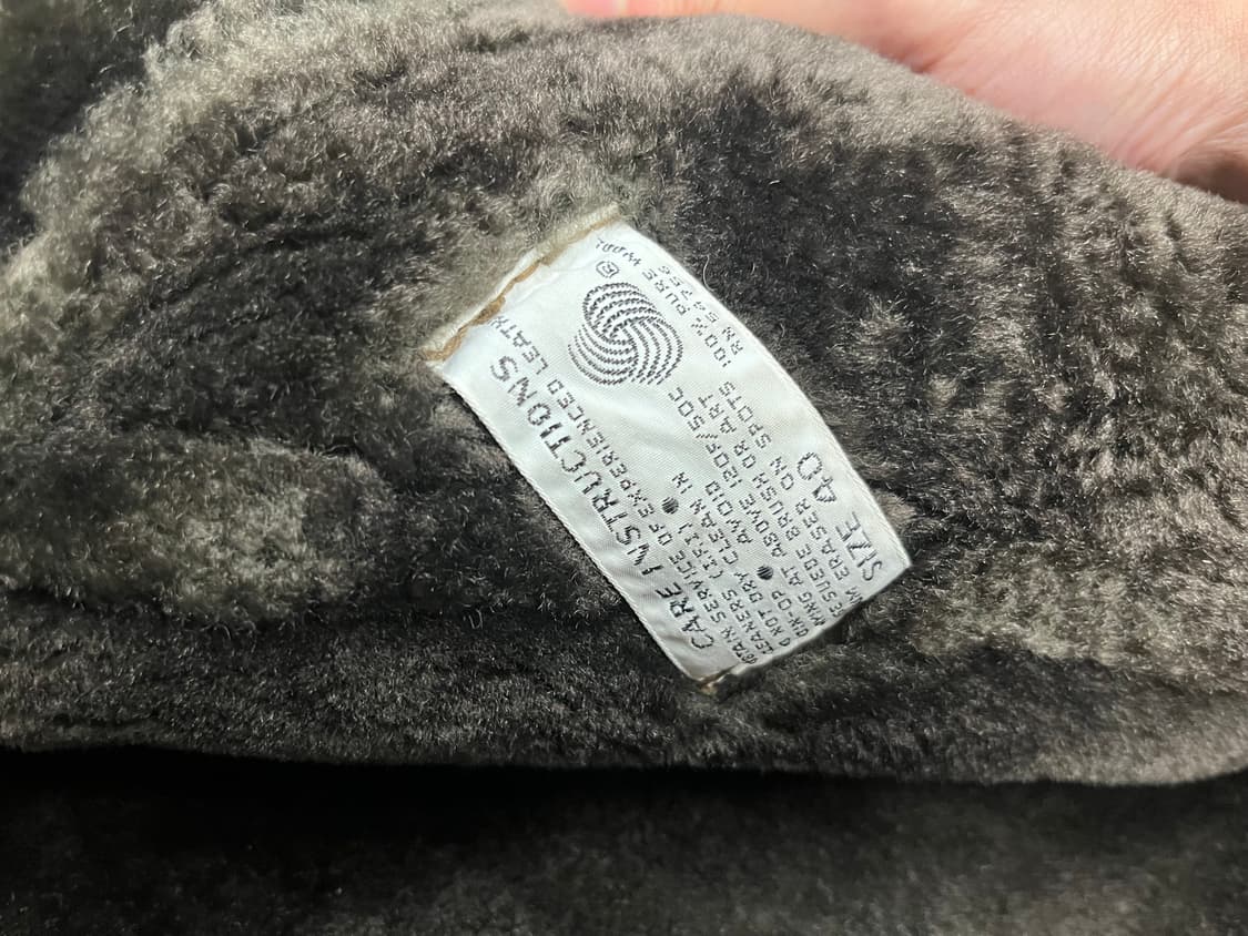 Sawyer of napa 빈티지 무스탕 상품이미지2