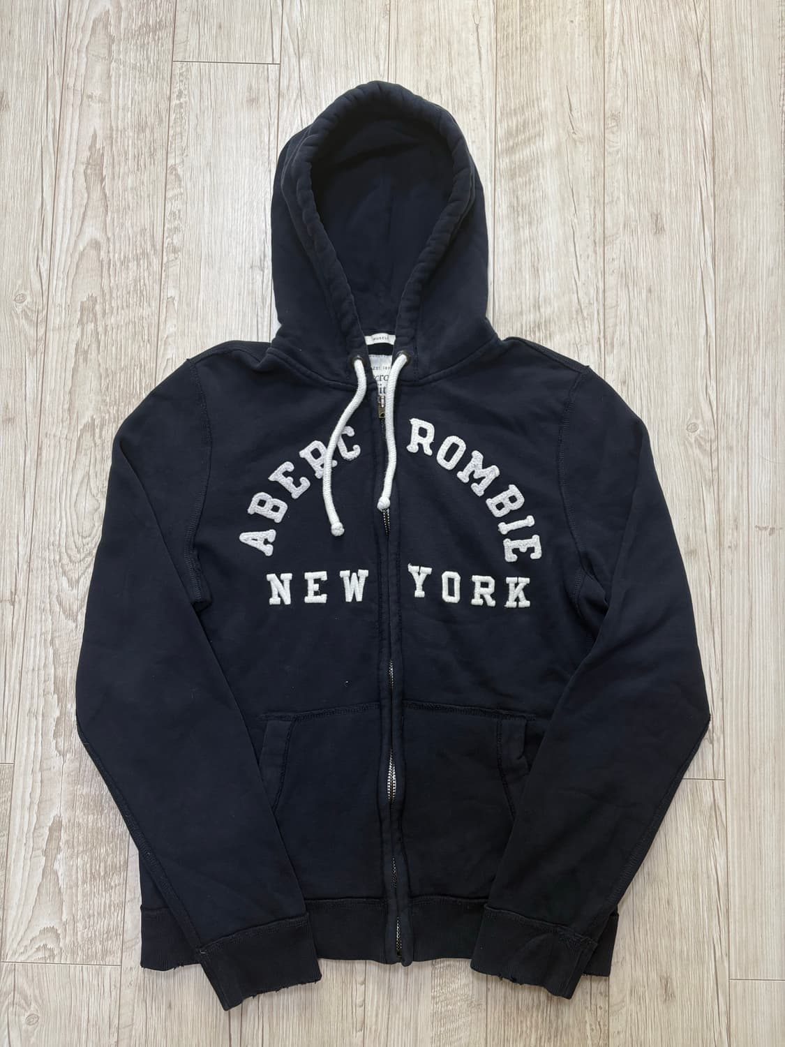 아베크롬비 후드집업 네이비 L 상품이미지1