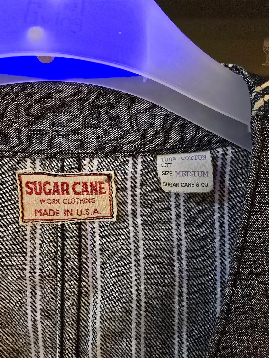 슈가케인 데님 베스트 M사이즈 상품이미지2