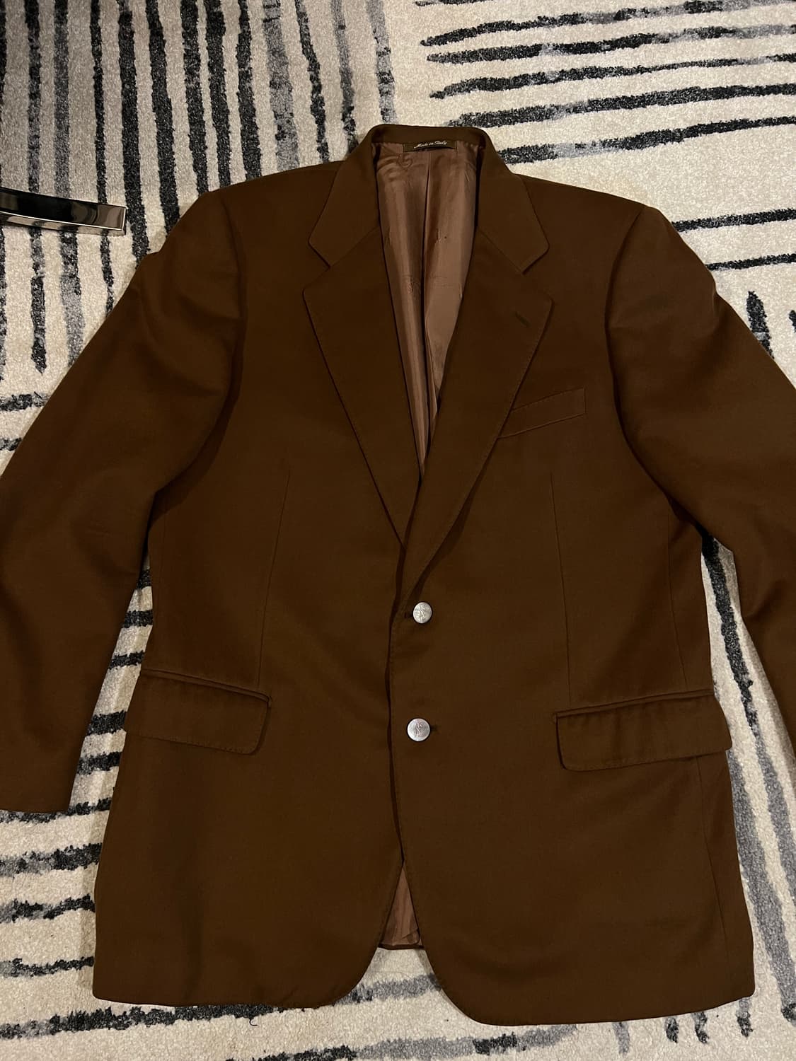 [100] 80s 입생로랑 캐시미어 자켓 상품이미지1