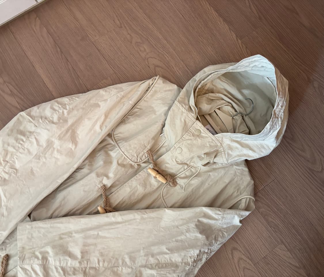 파르티멘토 도톰바스락 후드 더플 피쉬테일 야상코트 남성mL 상품이미지3