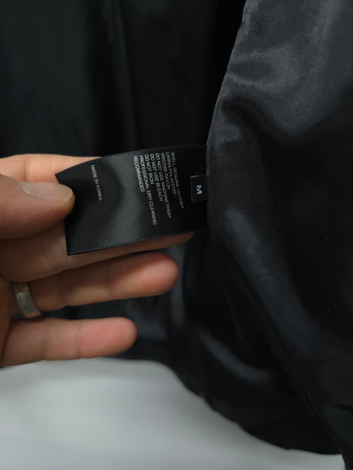 비바스튜디오 램스킨 라이더자켓 (55~66) 상품이미지9