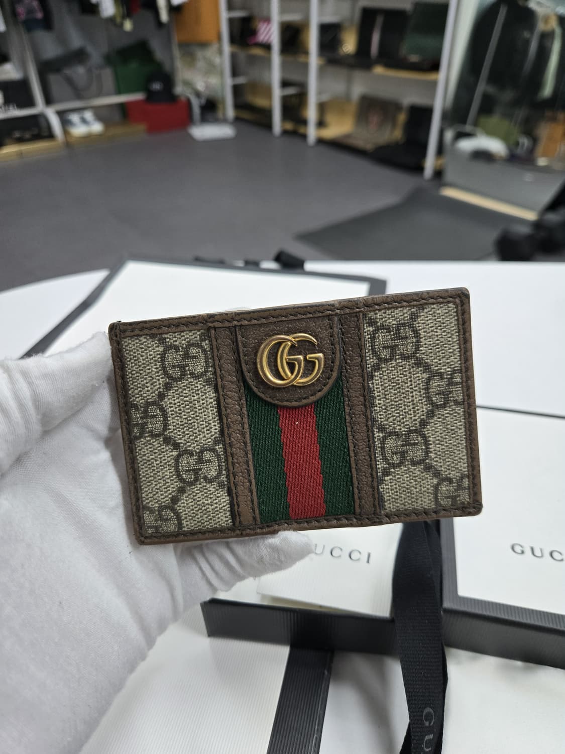 [A급컨디션]구찌 오피디아 카드지갑 상품이미지1