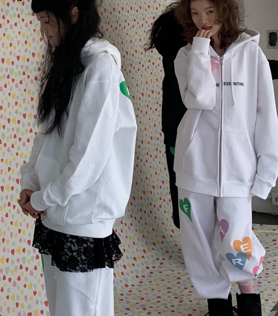 샵페어리 하트 벌룬 후드집업 상품이미지2