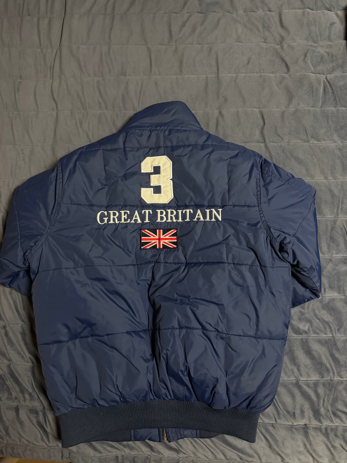 (M) 폴로 빅포니 브리튼 패딩 네이비 상품이미지2