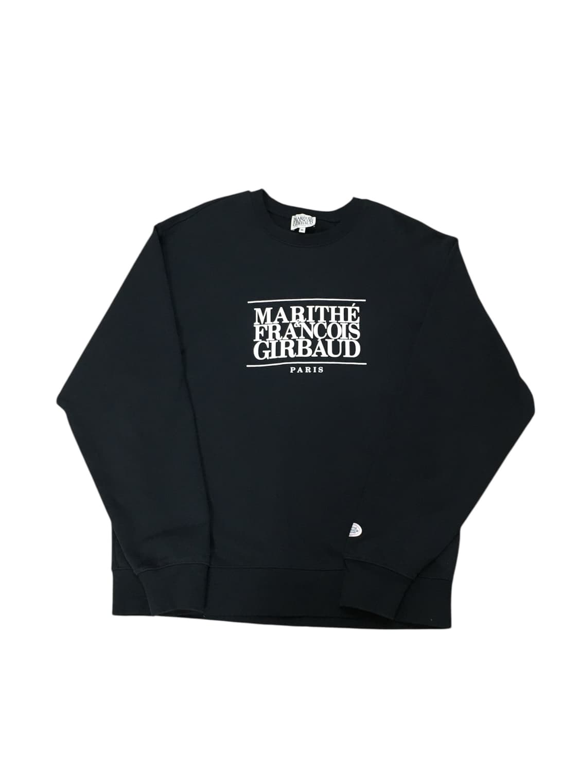 마리떼 프랑소와저버 기본 맨투맨 블랙 상품이미지1