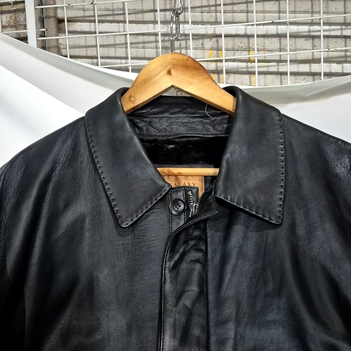 Galaxy 양가죽 하프 자켓 상품이미지2