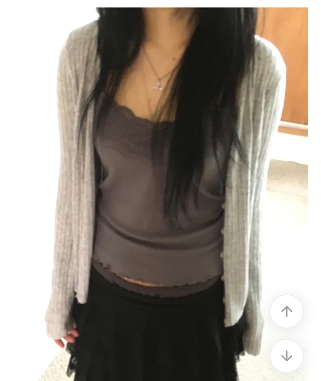 이즈이즈 롬 루즈 가디건 상품이미지1