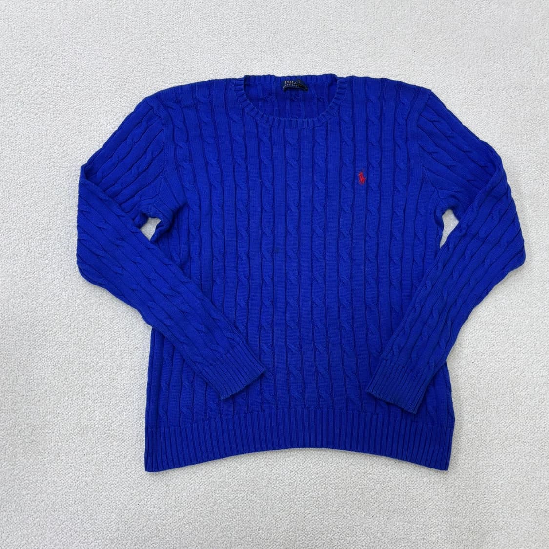 XL 폴로랄프로렌 케이블 니트 스웨터 0312E 상품이미지1