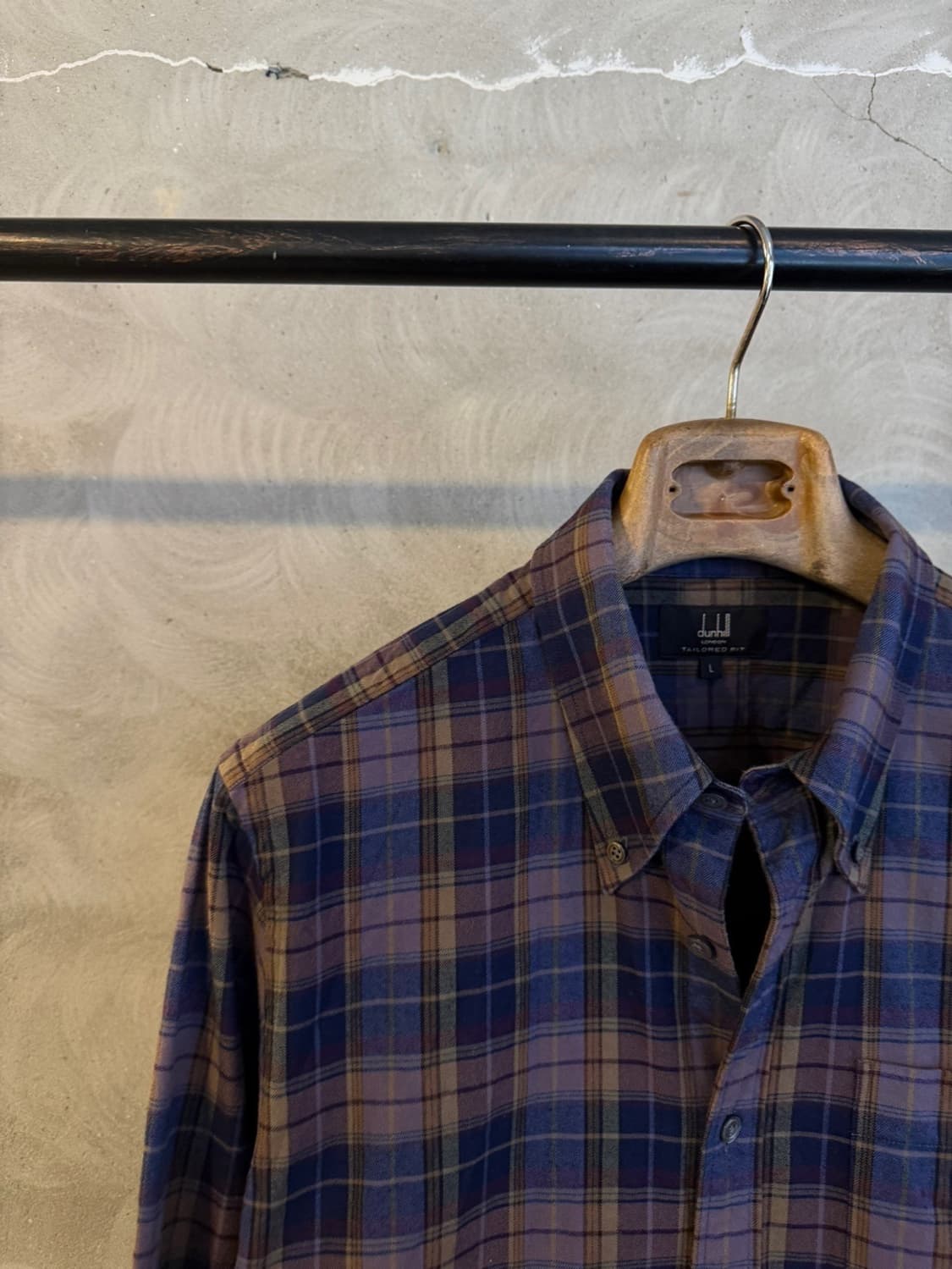 던힐 버튼다운 셔츠 100~105 상품이미지2