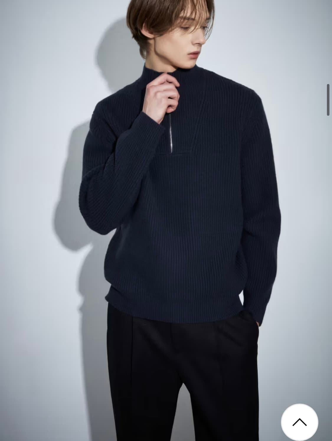 [100] 질스튜어트 캐시미어 하프집업 상품이미지2