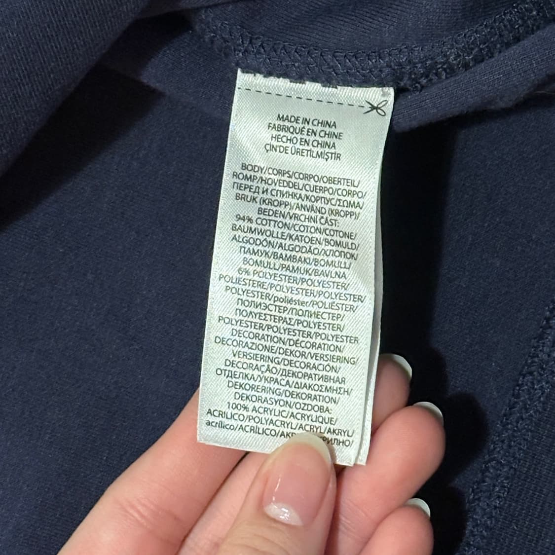 폴로 랄프로렌 빅포니 맨투맨 네이비 (M) 상품이미지7