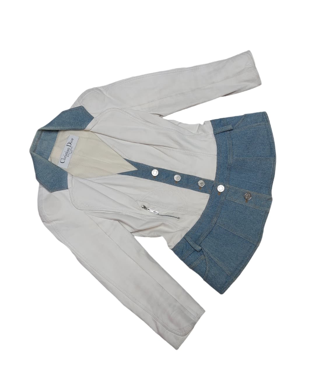 크리스찬 디올 빈티지 데님 양가죽 자켓 상품이미지5