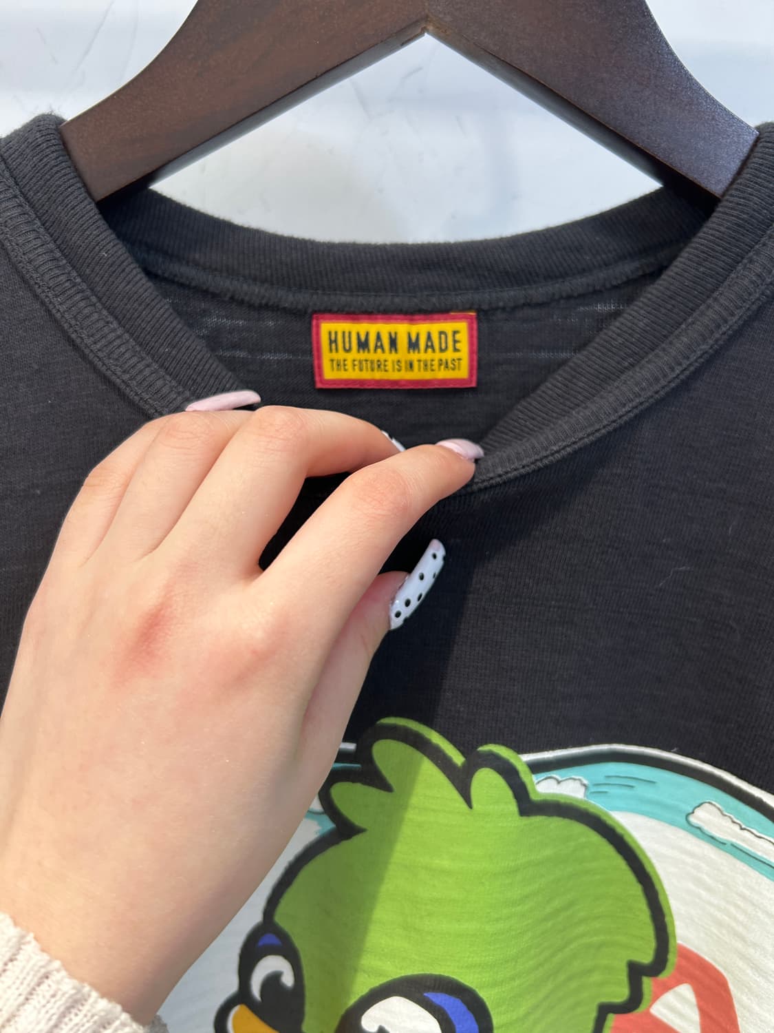 Human Made 덕 프린트 반팔 티셔츠 상품이미지4
